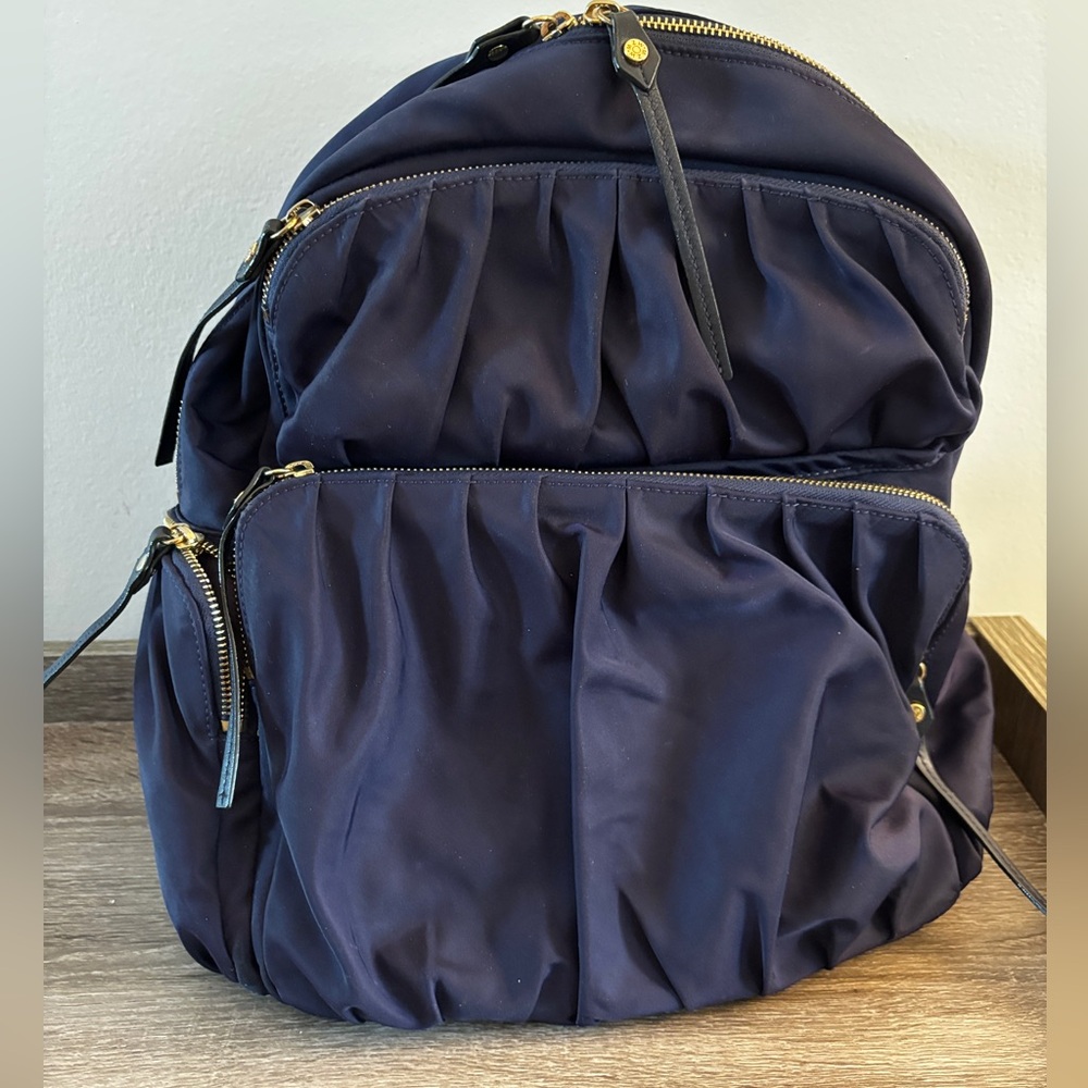 MZ Wallace Plum Nylon Backpack